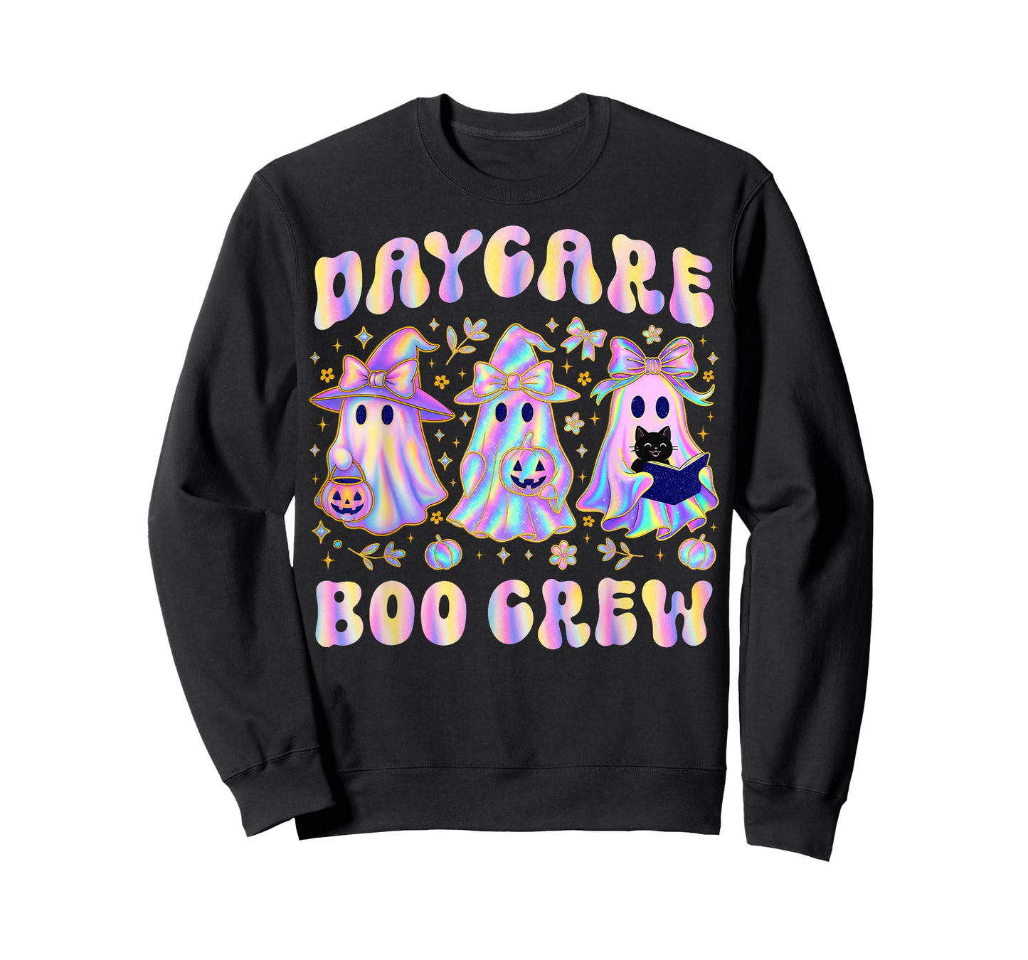 Boo Crew Daycare Teacher Matching Halloween Costume Ghost T-Shirt