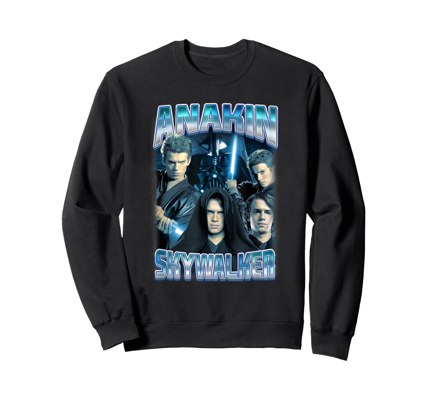 Star Wars Classic Anakin Skywalker Photo Collage Poster T-Shirt