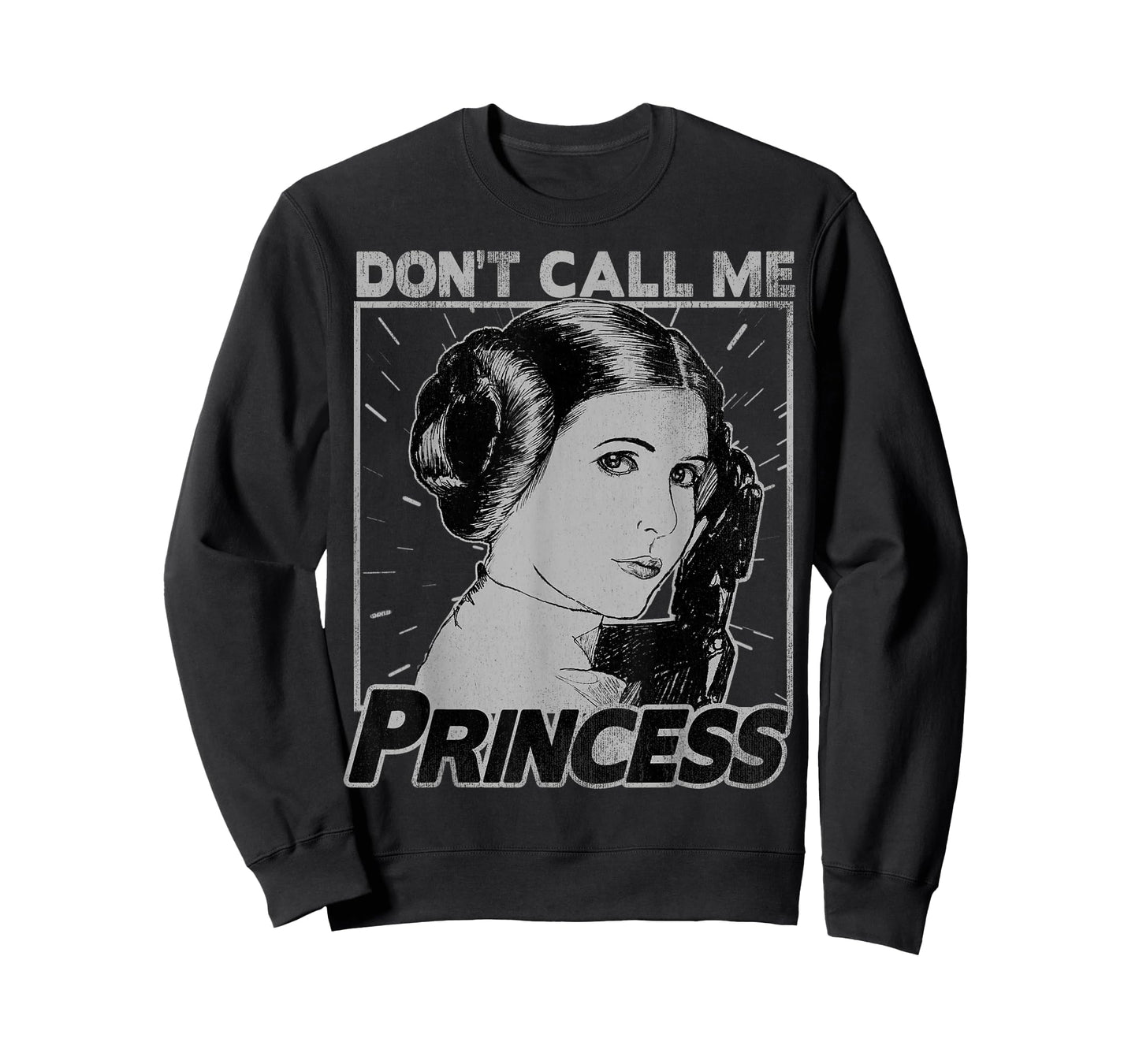 Star Wars Princess Leia Don't Call Me Princess Portrait T-Shirt