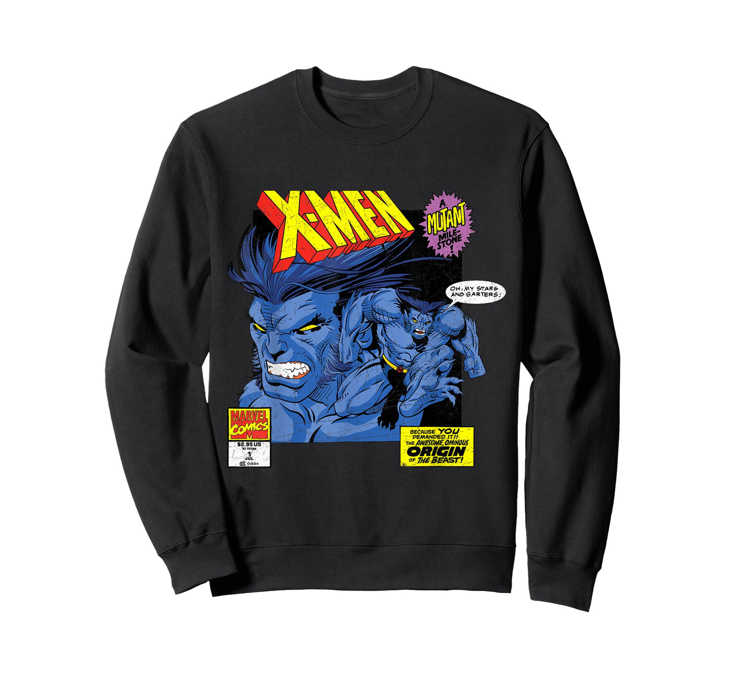 Marvel X-Men The Beast Mutant Milestone Comic T-Shirt T-Shirt
