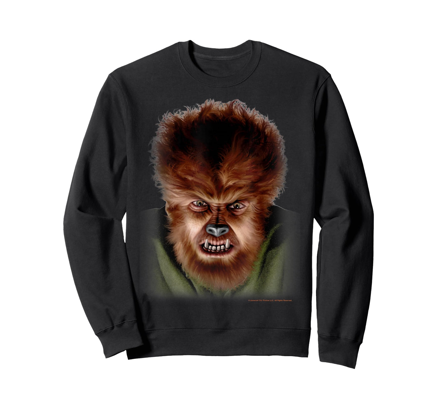 Universal Monsters The Wolf Man Face T-Shirt