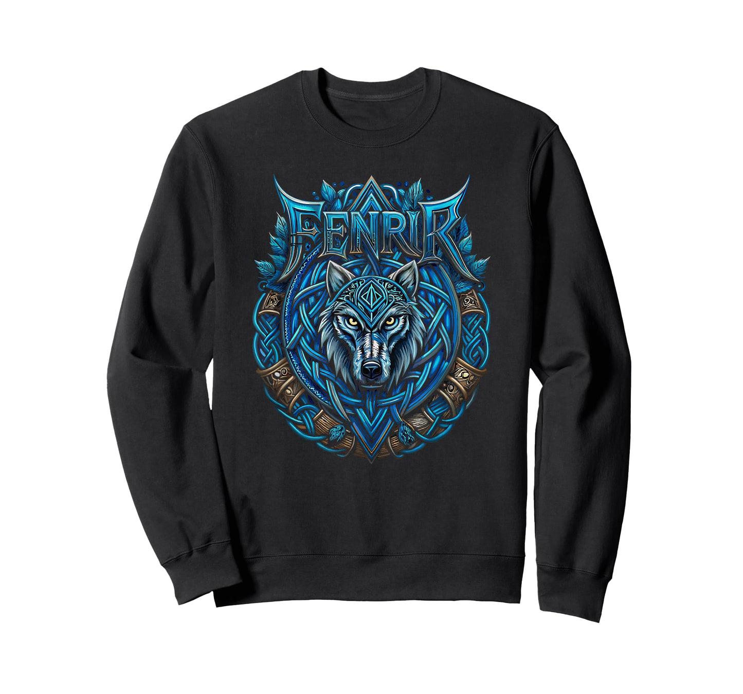 Celtic Viking Fenrir Ragnarok Wolf Fantasy – Norse Fantasy T-Shirt