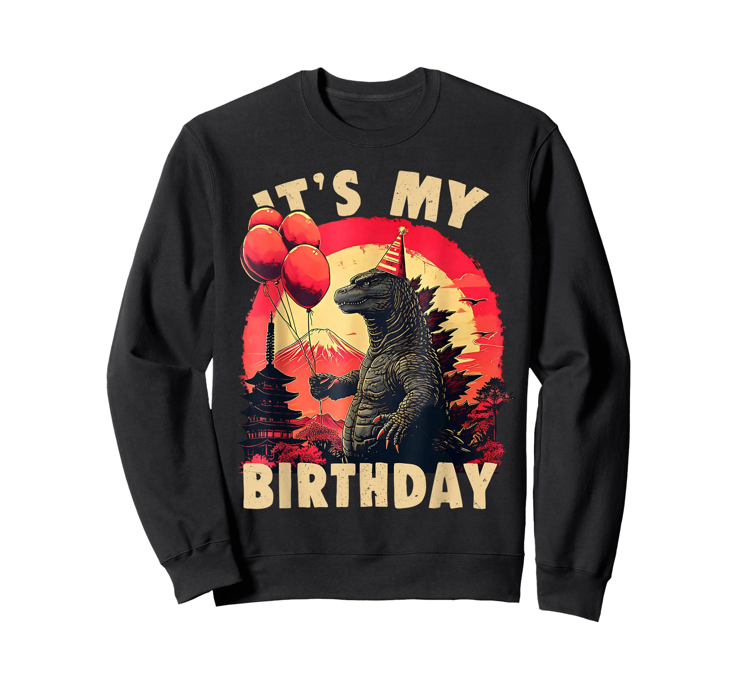 It's My Birthday Kaiju Birthday Party Japan Monster T-Shirt