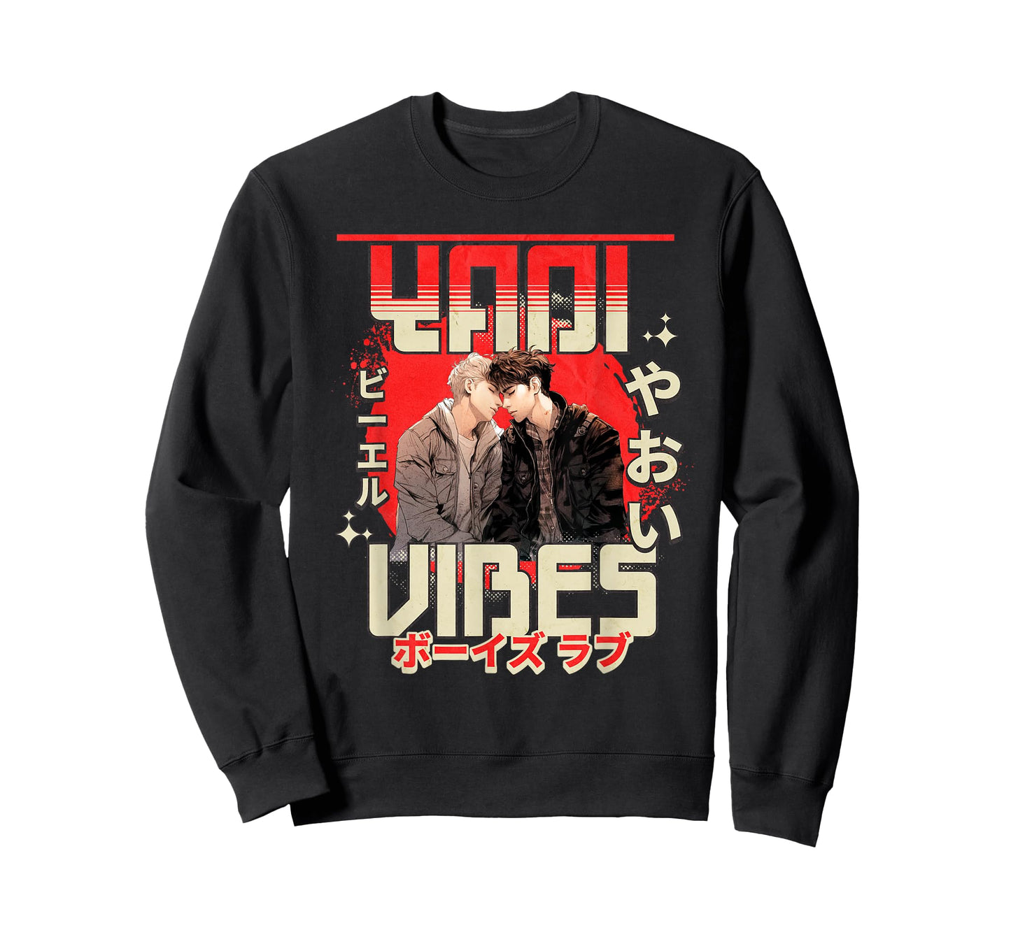 Yaoi Embrace - Japanese Boys Love Graphic T-Shirt