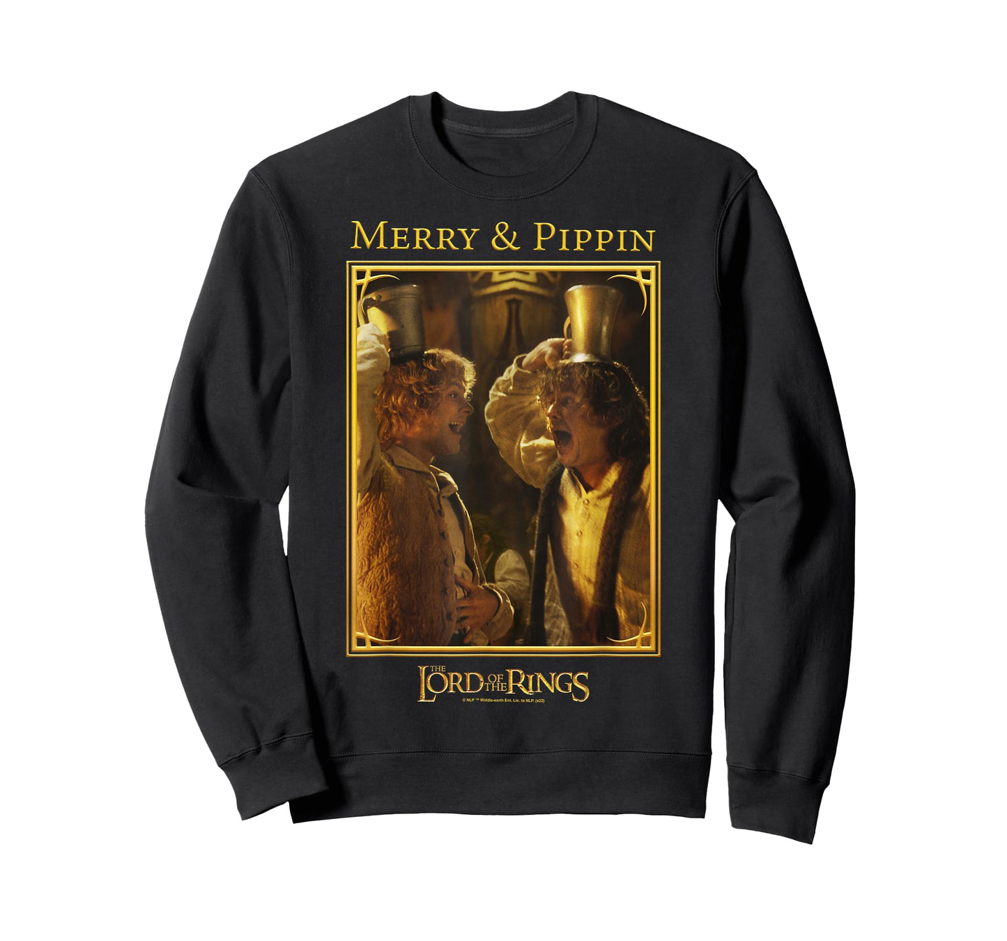 The Lord of The Rings Merry & Pippin Funny Memory Poster T-Shirt