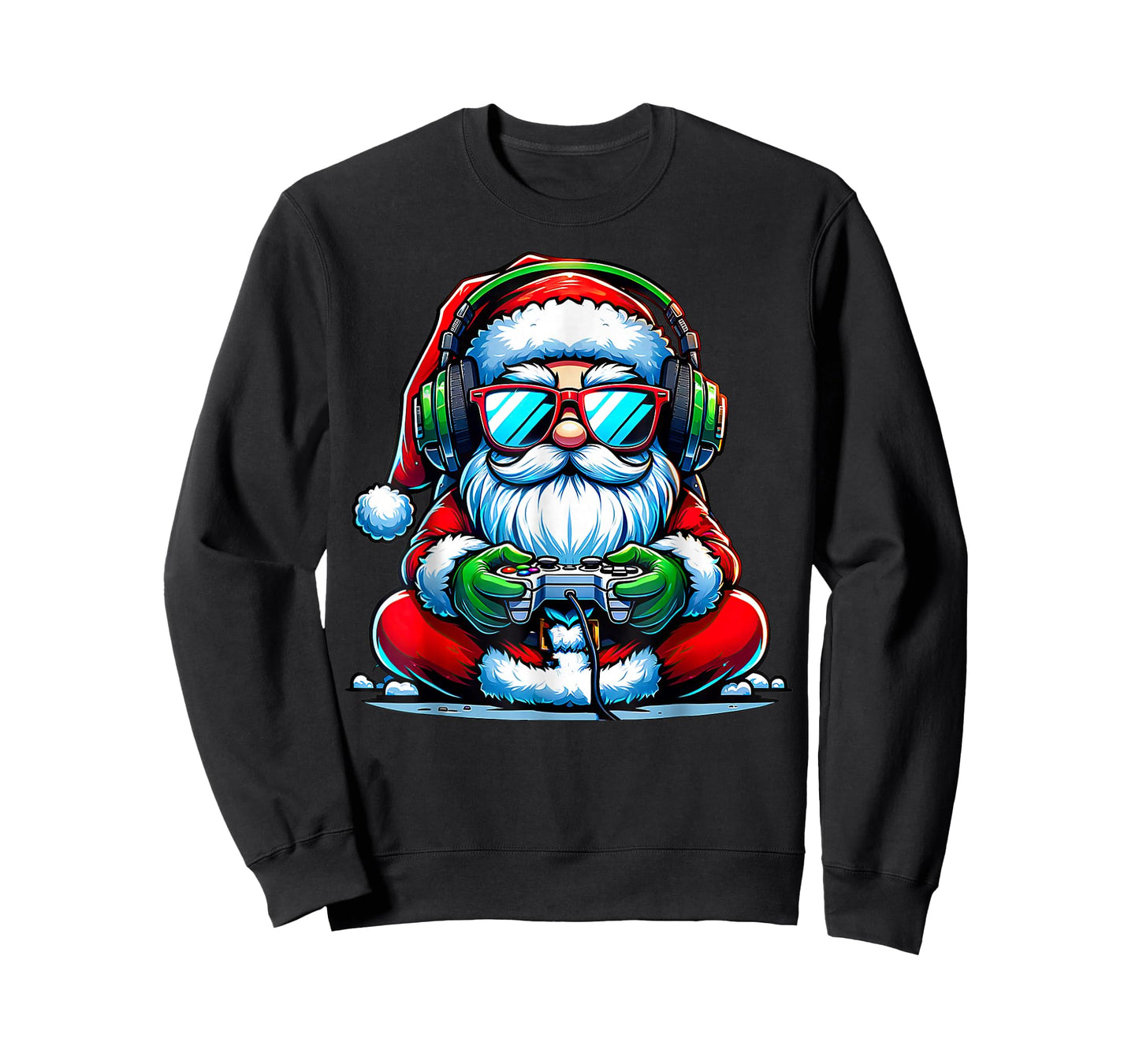 Christmas Gamer Boys Video Game Santa Xmas T-Shirt