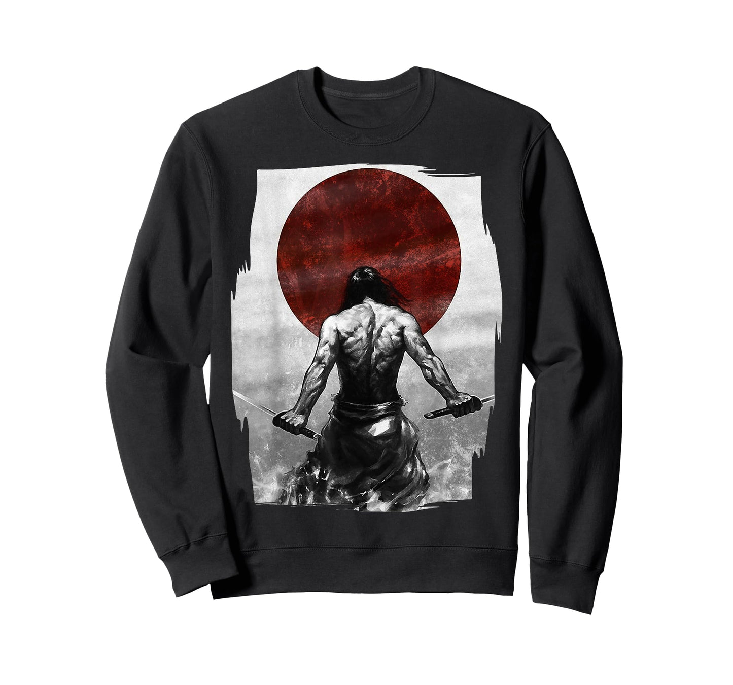 Samurai Warrior Vintage Fighter Retro Bushido Japanese T-Shirt