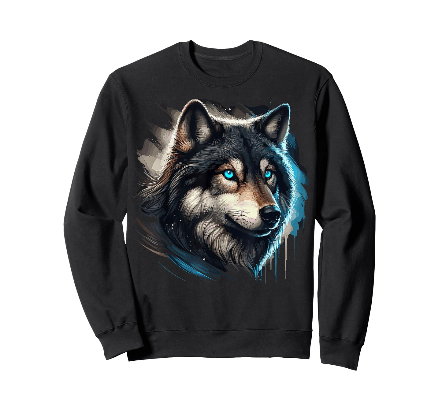 Wolf with Blue Eyes T-Shirt