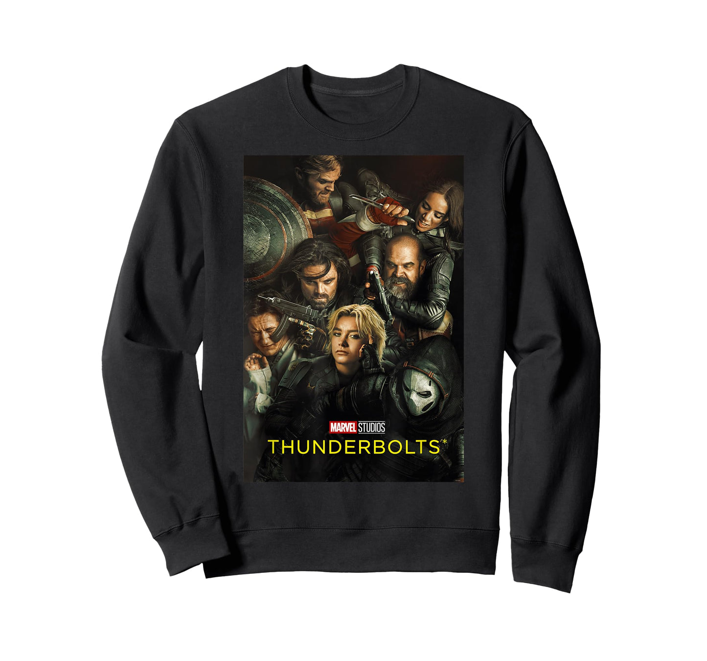 Marvel Studios Thunderbolts Official Movie Poster Art T-Shirt