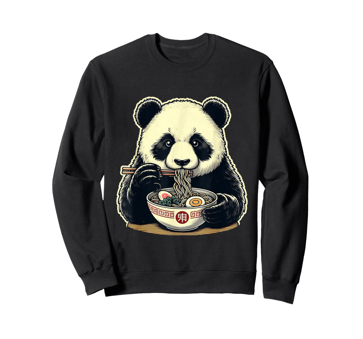 Panda Ramen Kawaii Neko Japanese Noodles Aesthetic T-Shirt