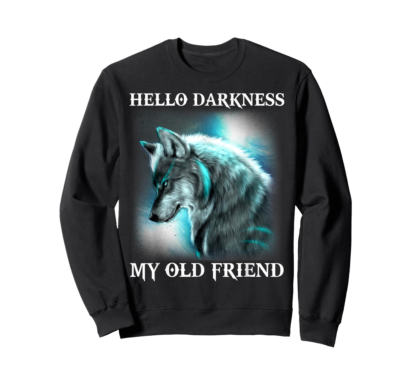 Wolf - Hello darkness my old friend T-Shirt