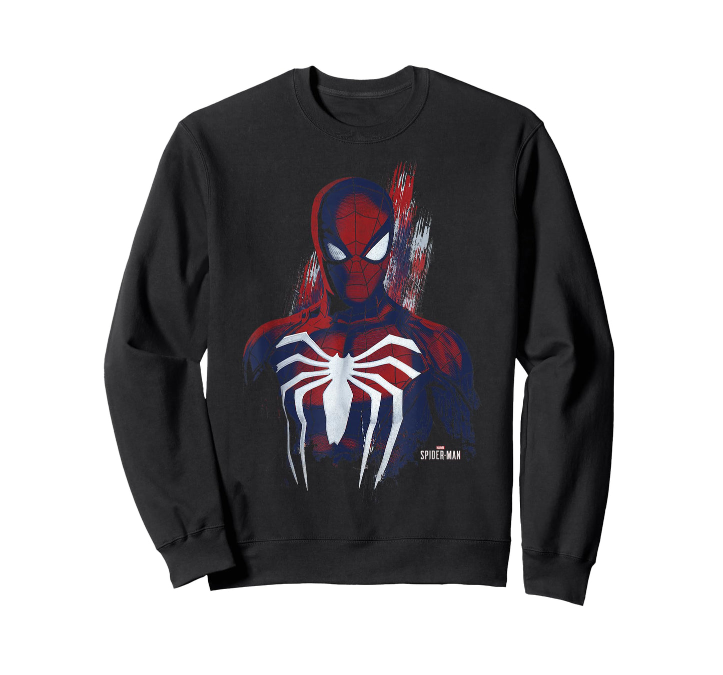 Marvel Spider-Man Game Paint Portrait T-Shirt