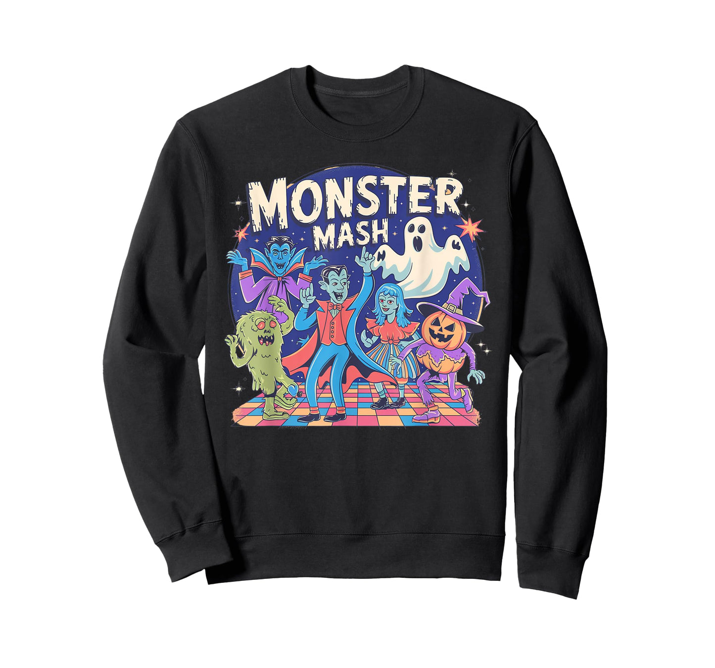 Vintage Monster Mash Funny Halloween Candy Handers T-Shirt
