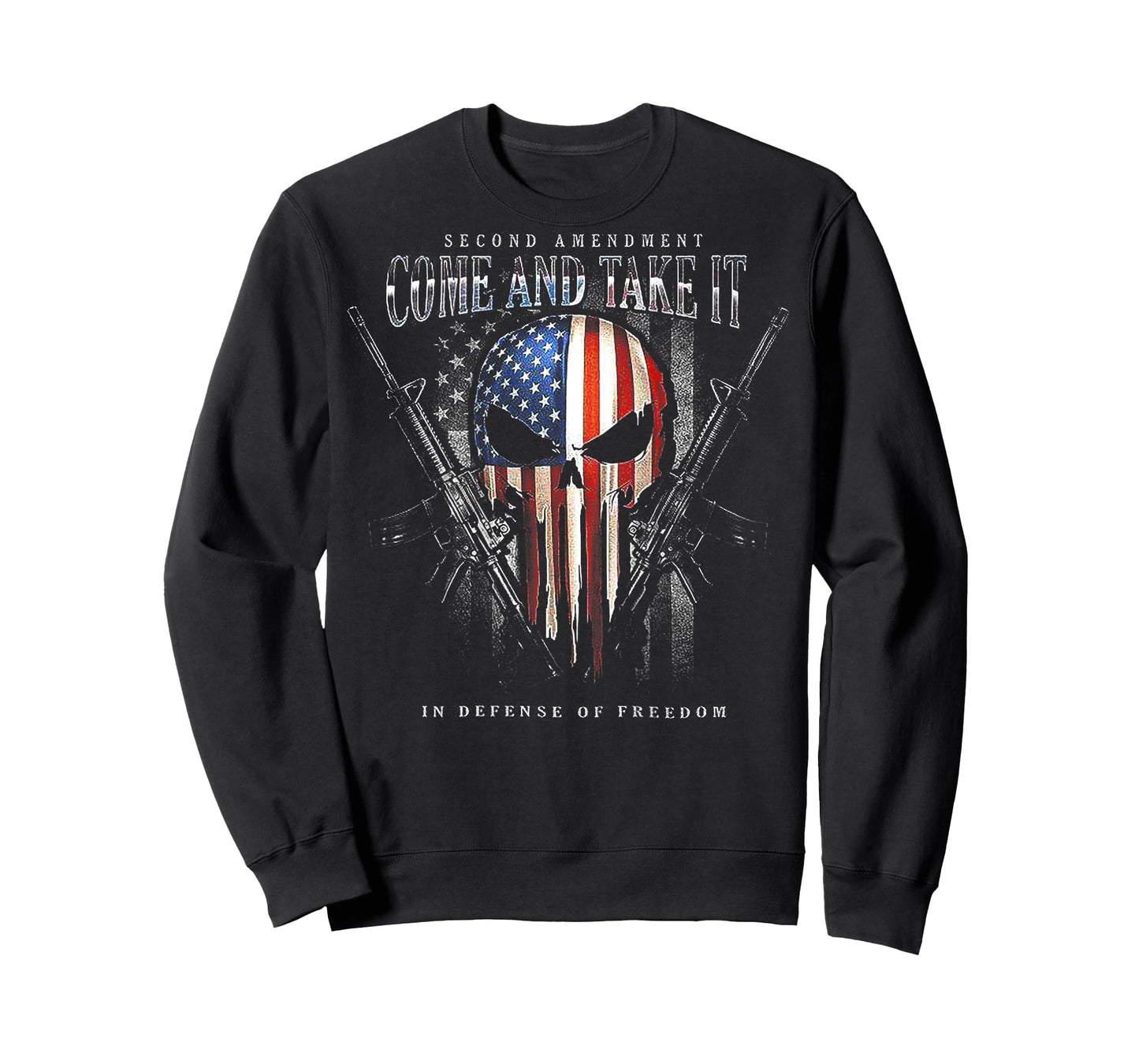 Second Amendment Come and Take It in Defense of Freedom T-Shirt