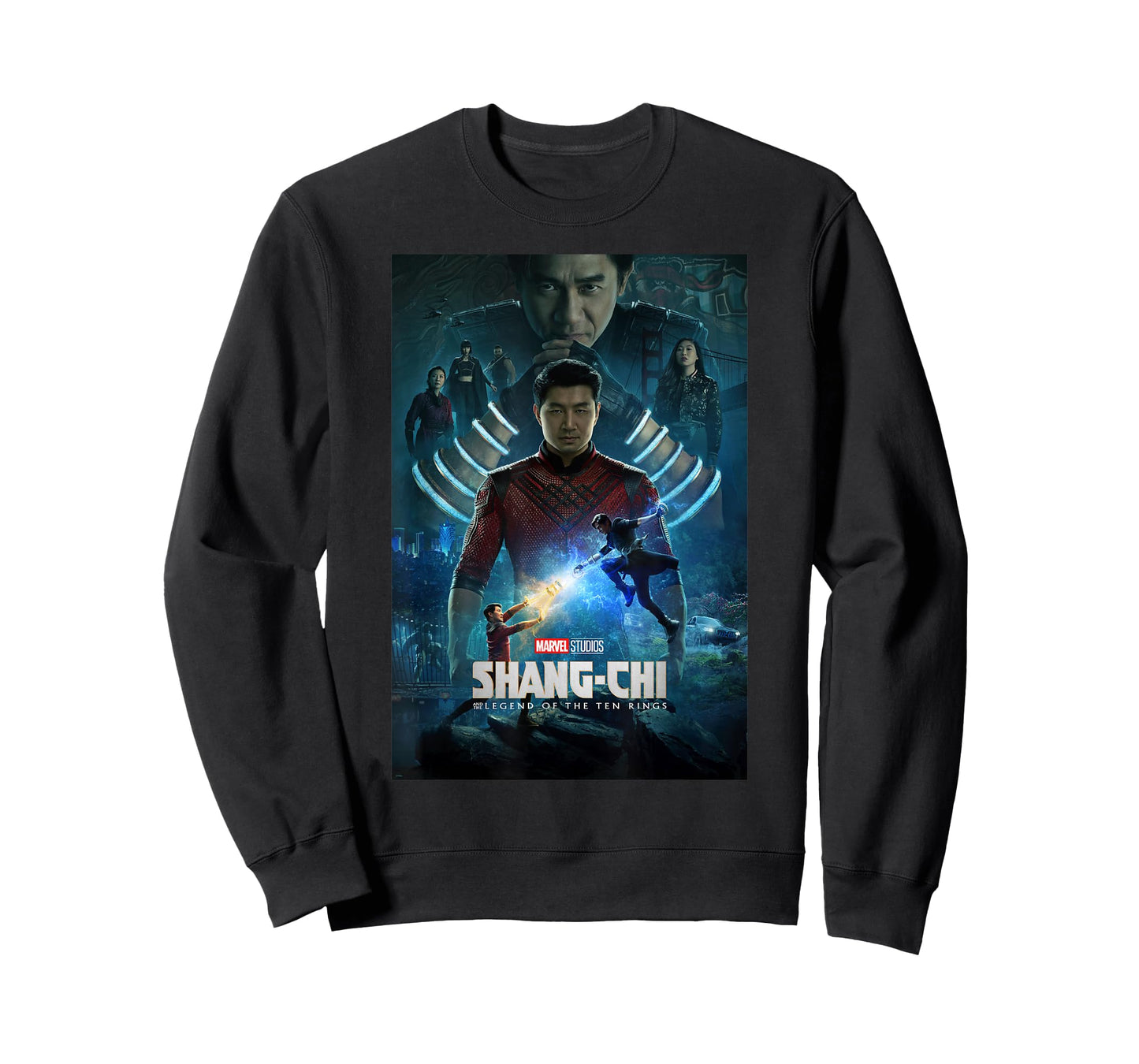 Marvel Shang-Chi Ten Rings Group Shot Poster T-Shirt