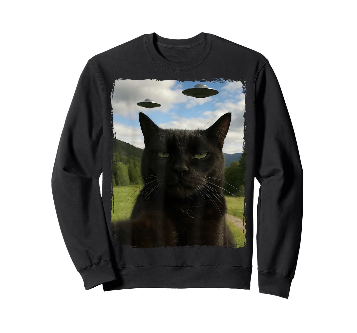 Cat UFO T-Shirt