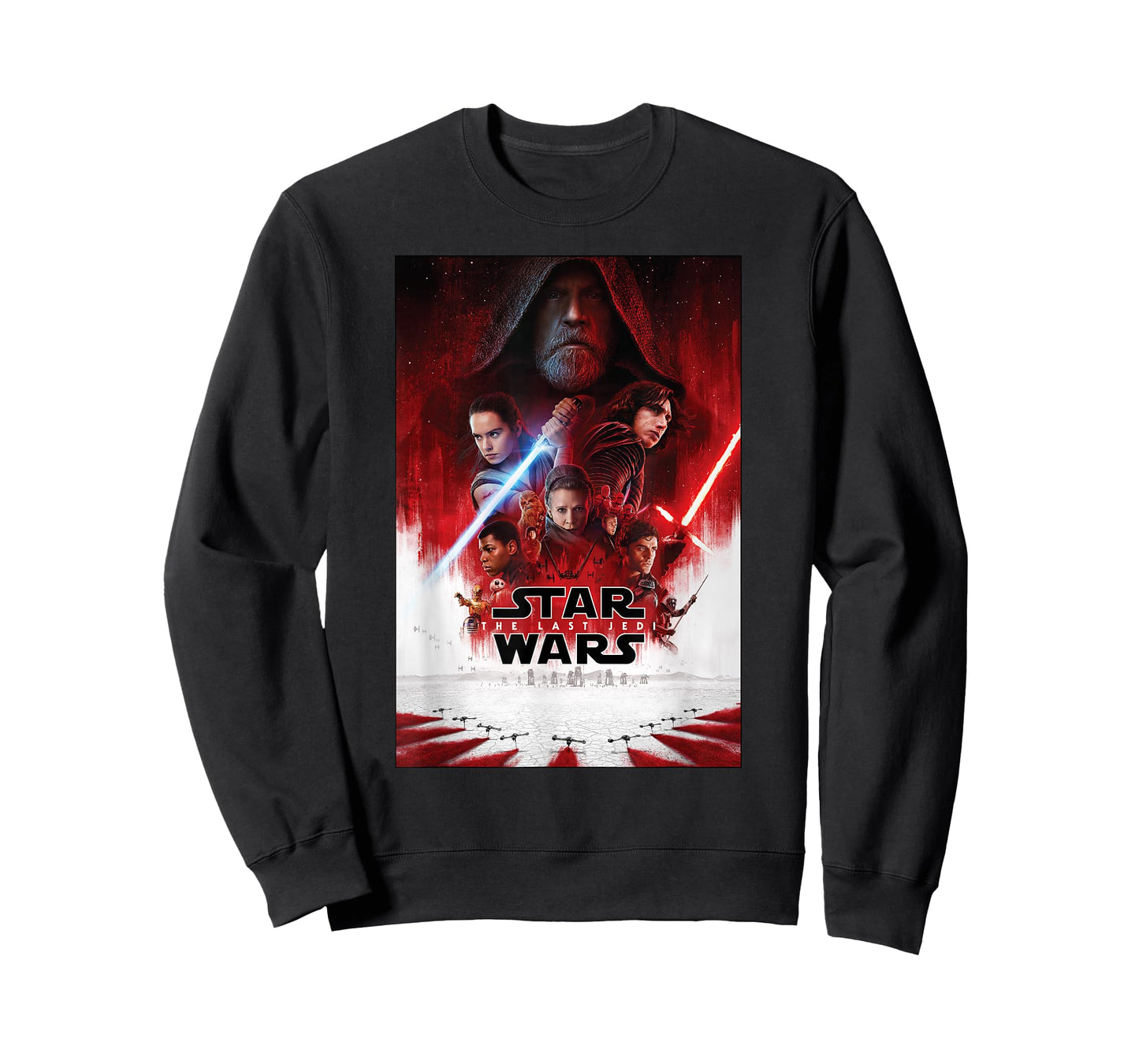 Star Wars The Last Jedi Movie Poster T-Shirt