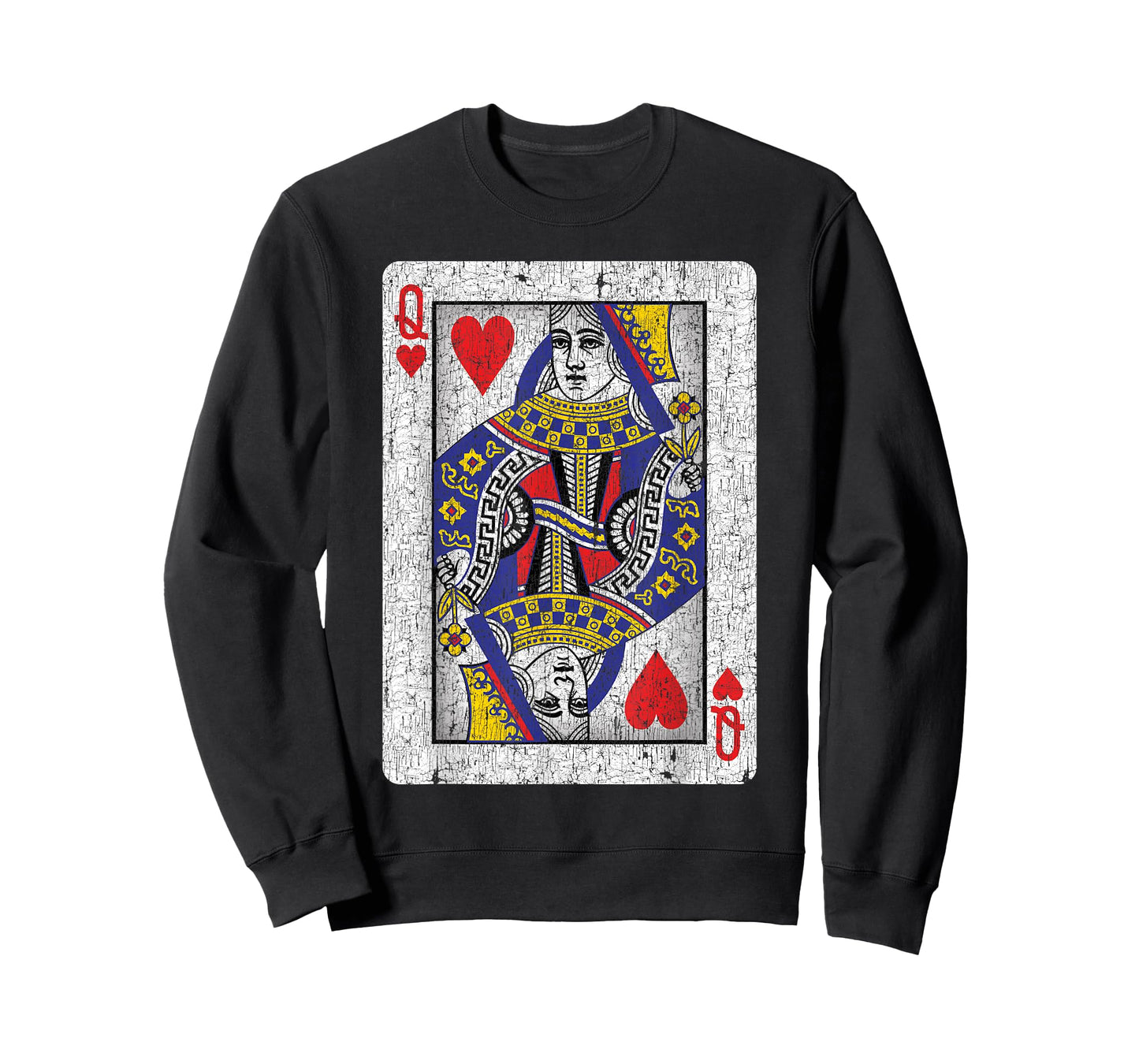 Queen of Hearts Card - Poker, Bridge Player, Costume T-Shirt