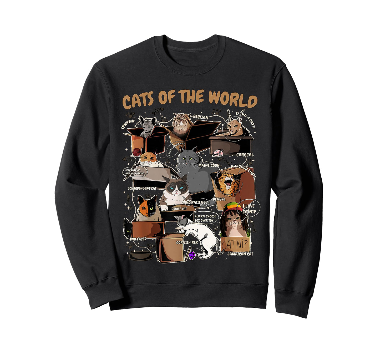 Funny Cat Meme Shirt for Cat Lover Cat Animals of the World T-Shirt