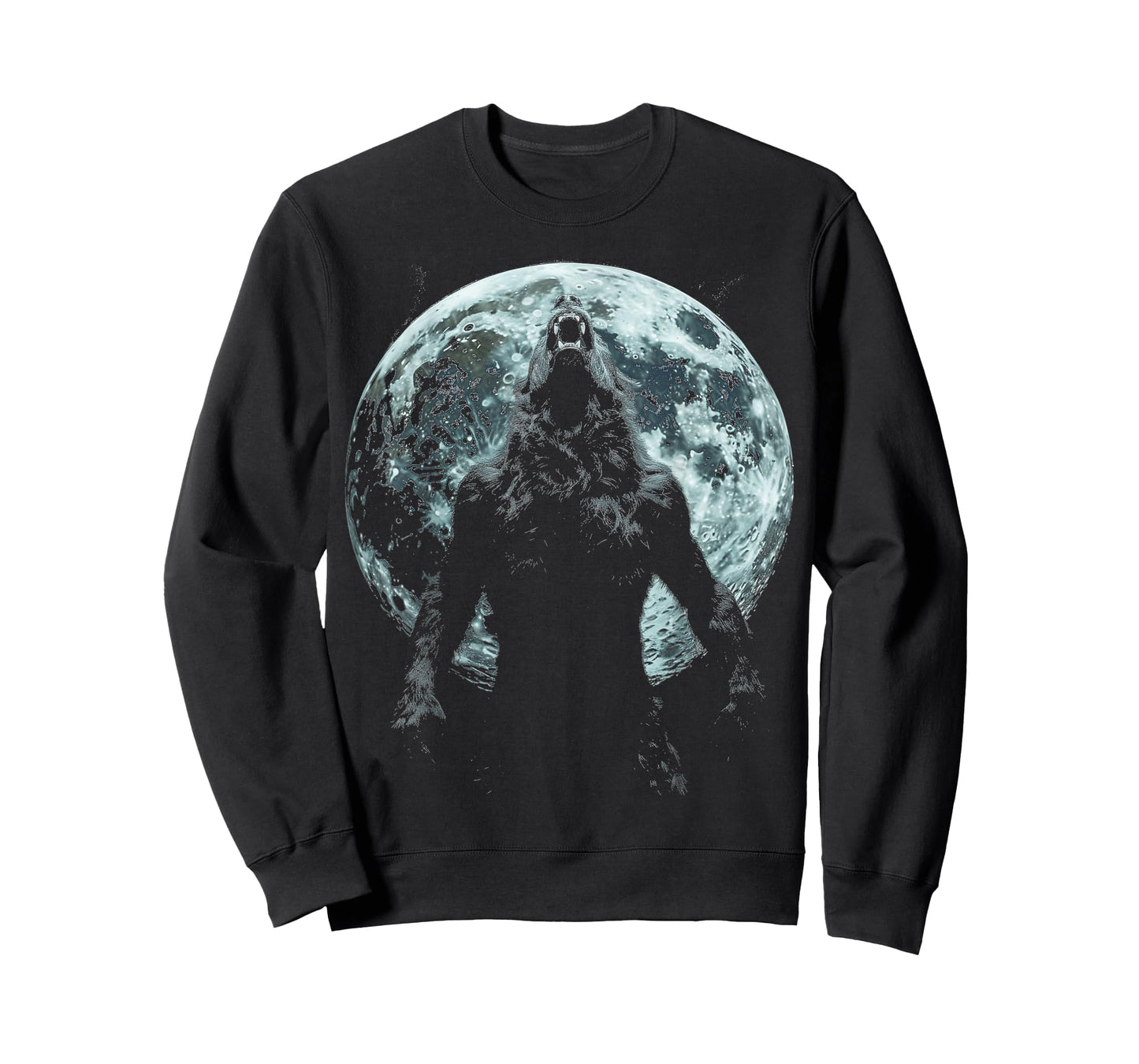 Werewolf Wolf Howling Moon Alpha Male Halloween Sigma Male T-Shirt