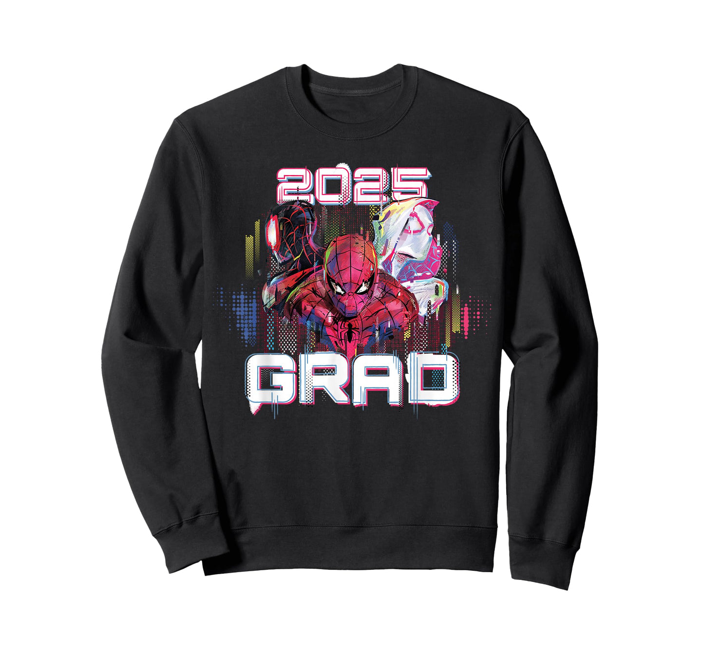 Marvel Super Heroes Spider-Man Trio "2025 Grad" Graduation T-Shirt