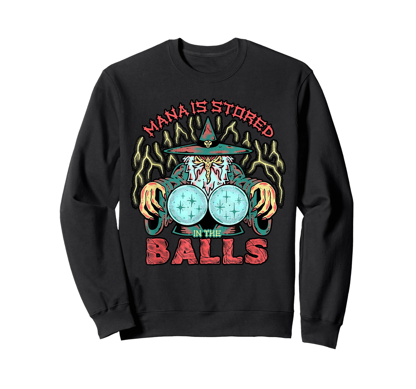 Mana Is Stored In The Ball Funny design T-Shirt