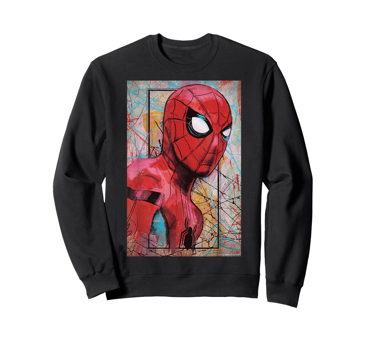 Marvel Spider-Man Far from Home Poster T-Shirt Small