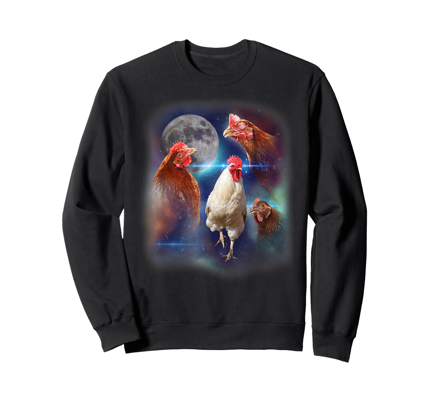 Howling at the Moon Shirt - Funny Chicken Shirt - Chicken T-Shirt