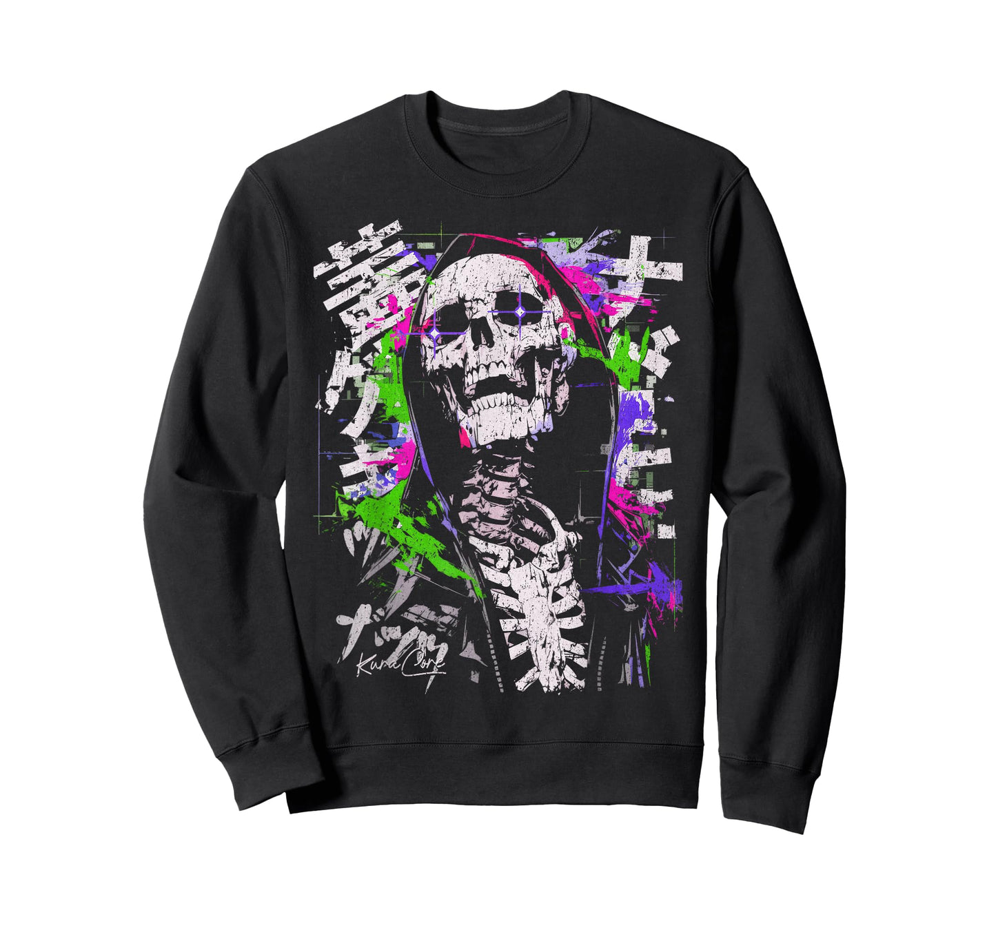 Japanese Streetwear Cyberpunk Y2K Techwear Retro Manga Anime T-Shirt
