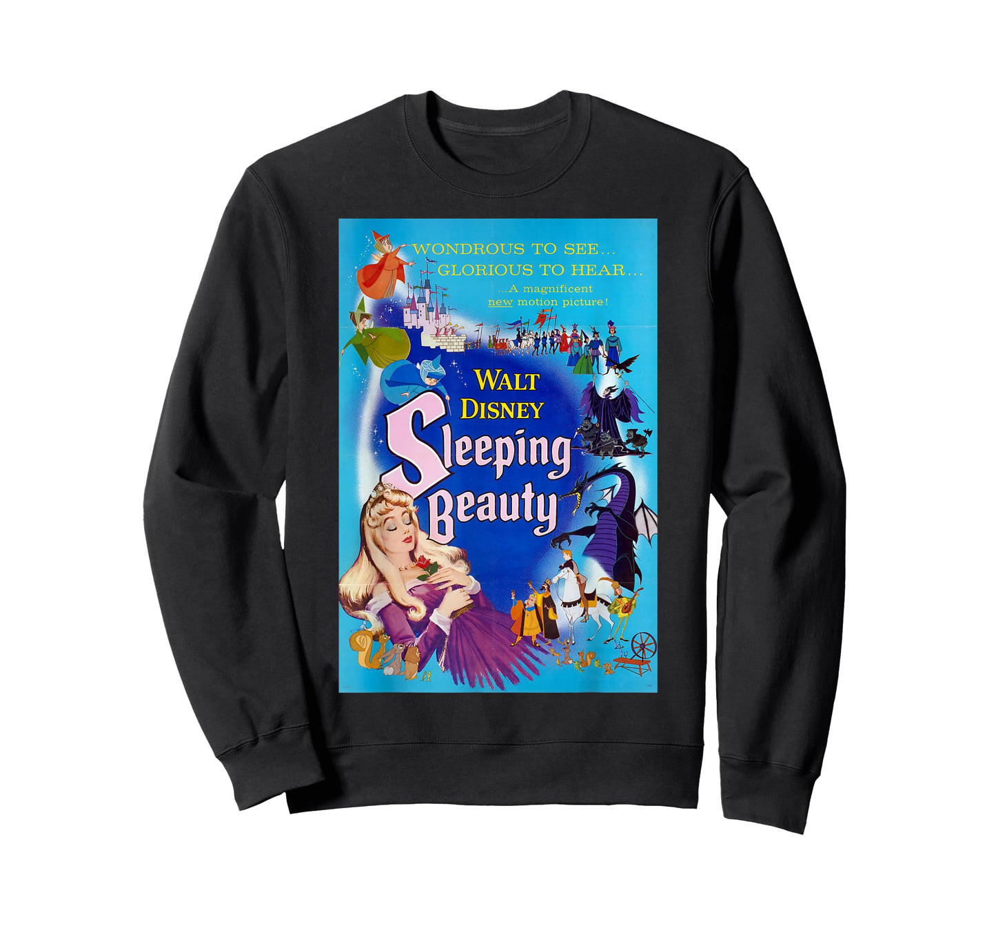 Disney Sleeping Beauty Classic Poster T-Shirt