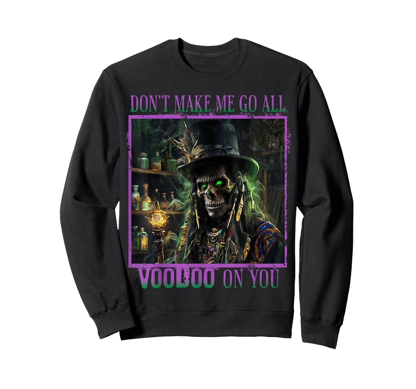 New Orleans Ghost Tour Scary Priest Voodoo Mardi Gras T-Shirt