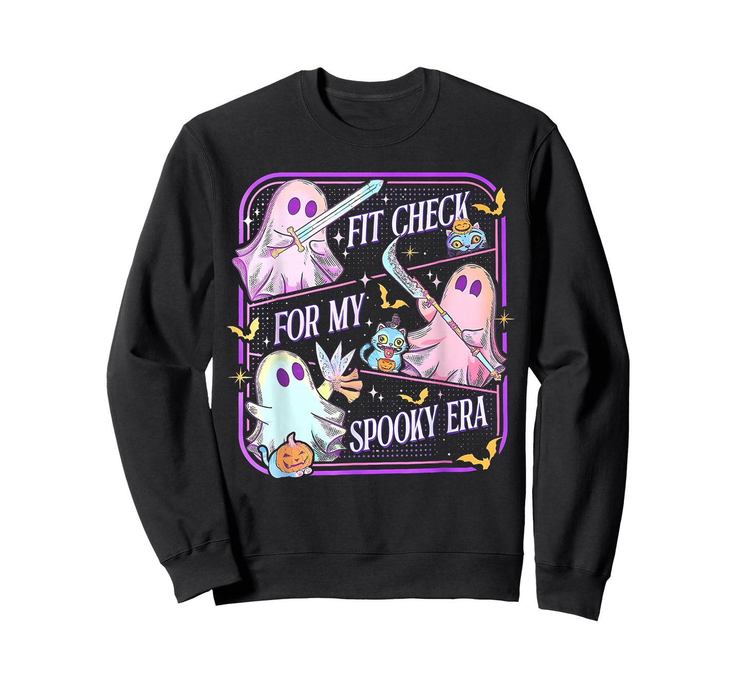 Fit Check for My Spooky Era Cute Halloween Ghost T-Shirt
