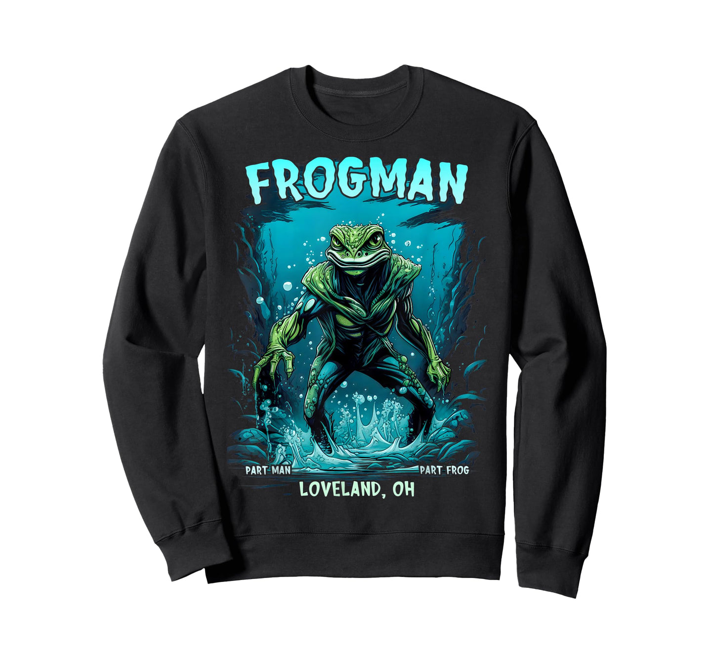 Loveland Frogman Cryptid Creature Cryptozoology T-Shirt