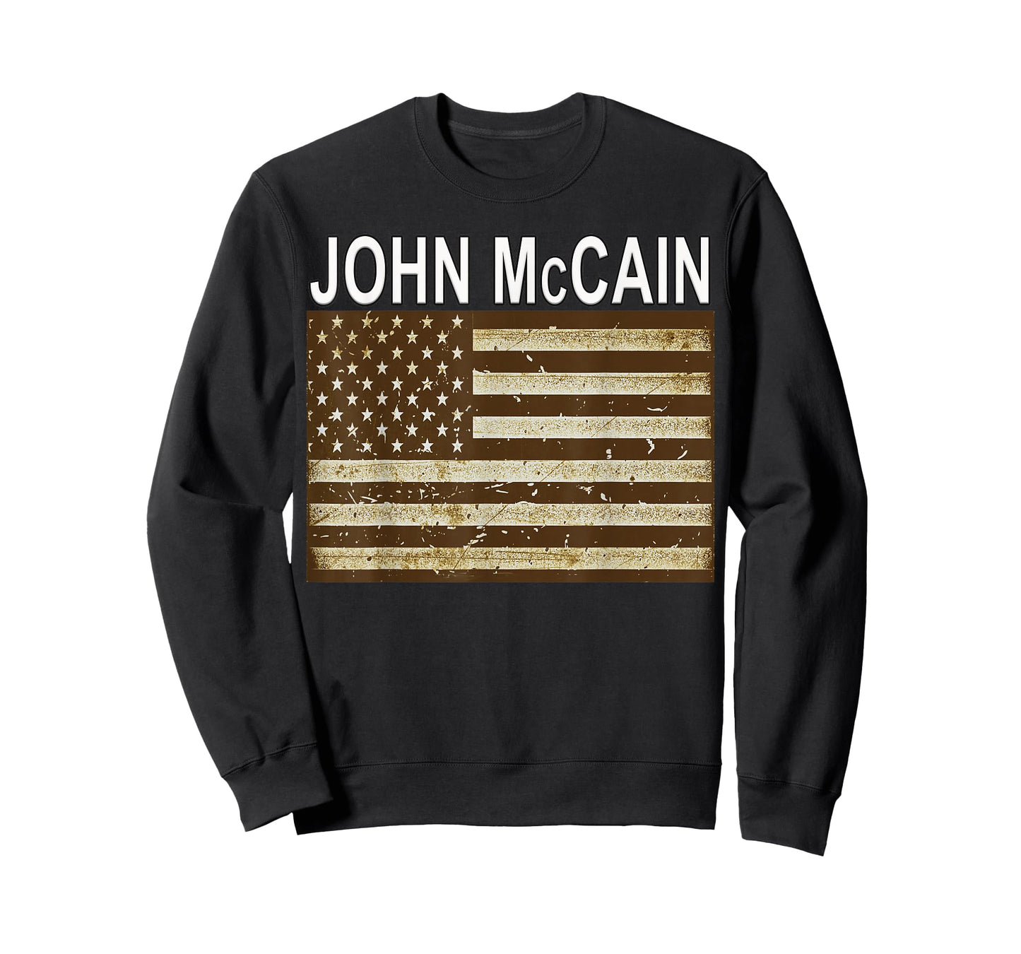 John McCain Saves Healthcare Vote Flag T-shirt
