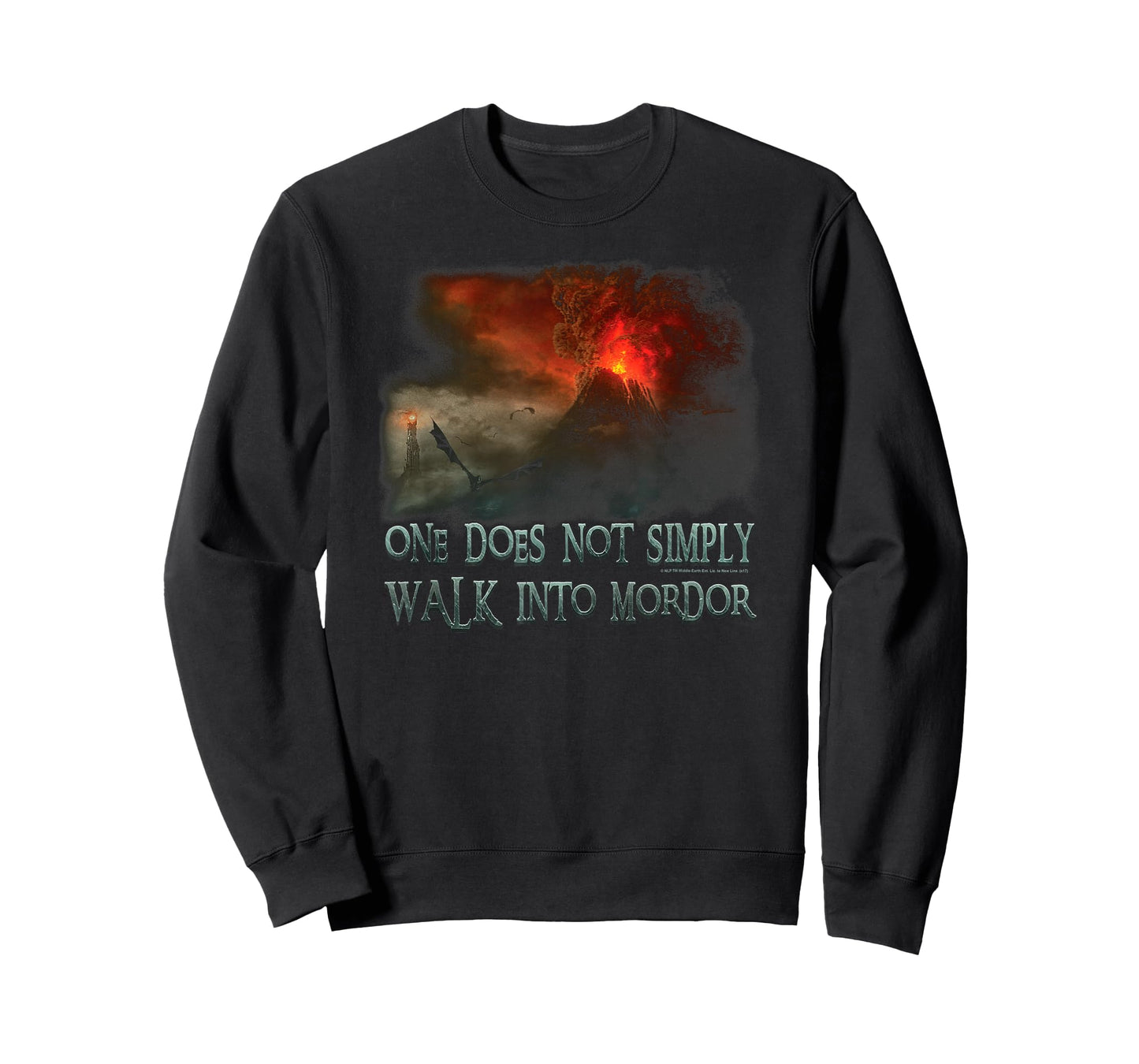 Lord of The Rings Walk in Mordor T-Shirt Small