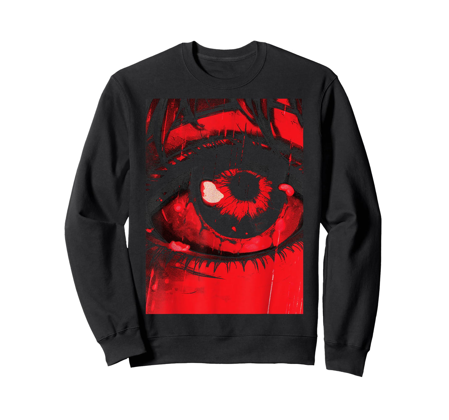 Dark Grunge Eyeball Horror Goth Occult Aesthetic Girl Eye T-Shirt
