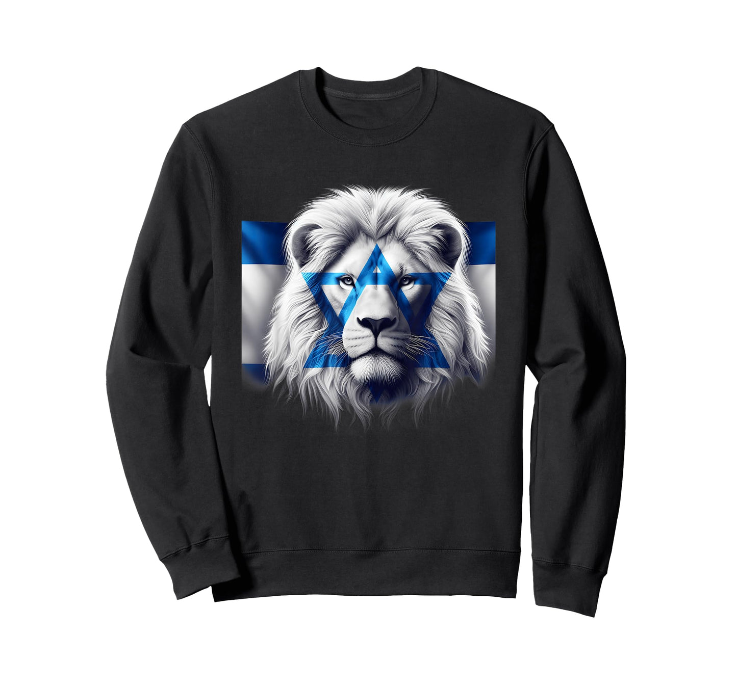 Lion of Judah Jewish Pride Israel Flag Strength Unity T-Shirt