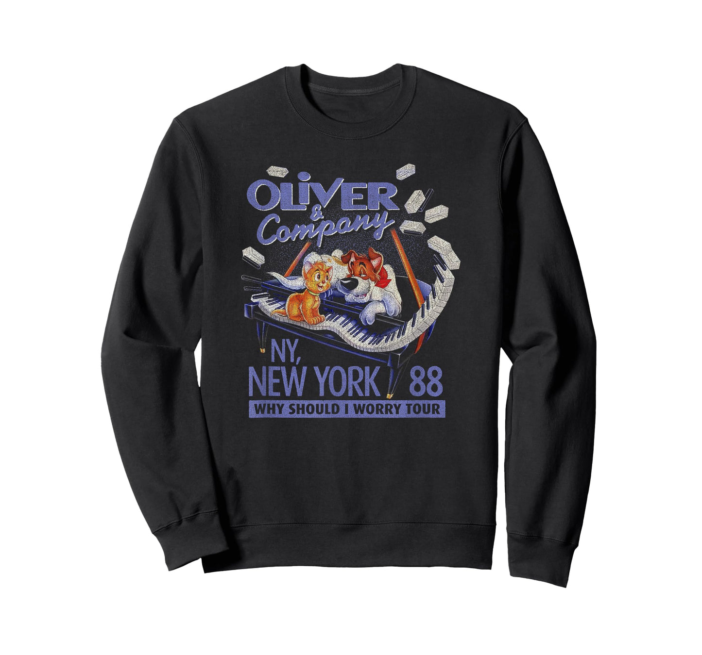 Disney Oliver & Company New York Movie Poster T-Shirt