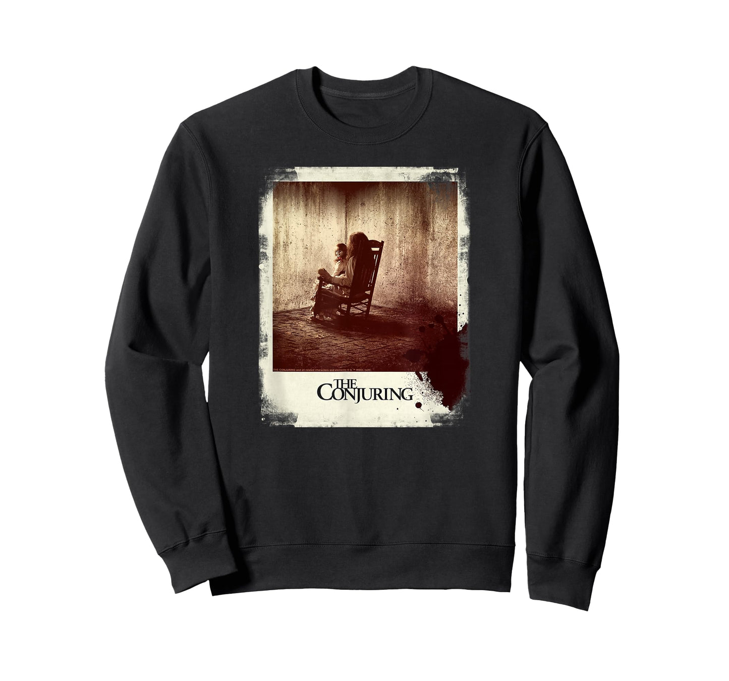 The Conjuring Grunge Annabelle Polaroid Horror Poster T-Shirt