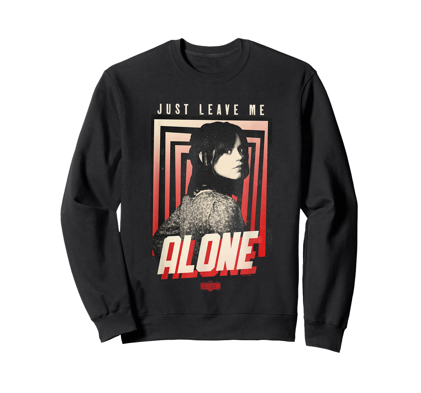 Beetlejuice Beetlejuice Just Leave Me Alone Astrid Faded T-Shirt