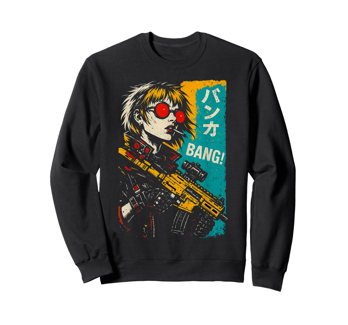 Japanese Futuristic Fashion | Retro Techwear | Anime Manga T-Shirt