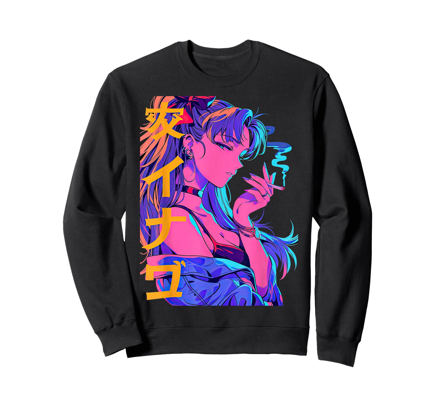 Waifu Anime Horror Girl Aesthetic T-Shirt