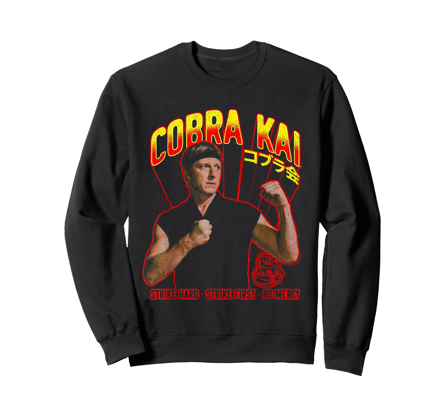 Cobra Kai Johnny with Gradient Logo T-Shirt