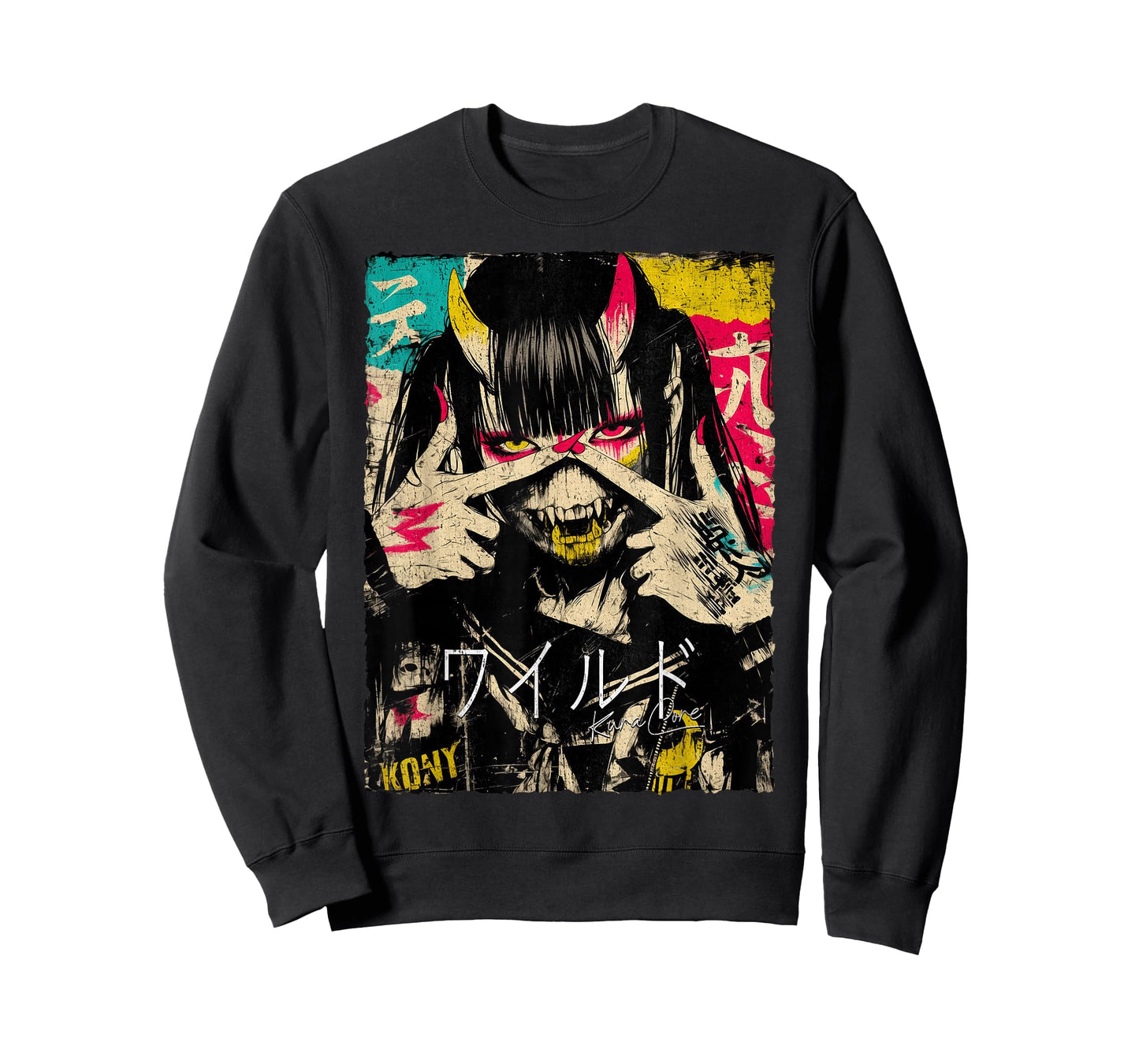 Japan Streetwear Cyberpunk Y2K Hip Hop Techwear Manga Anime T-Shirt