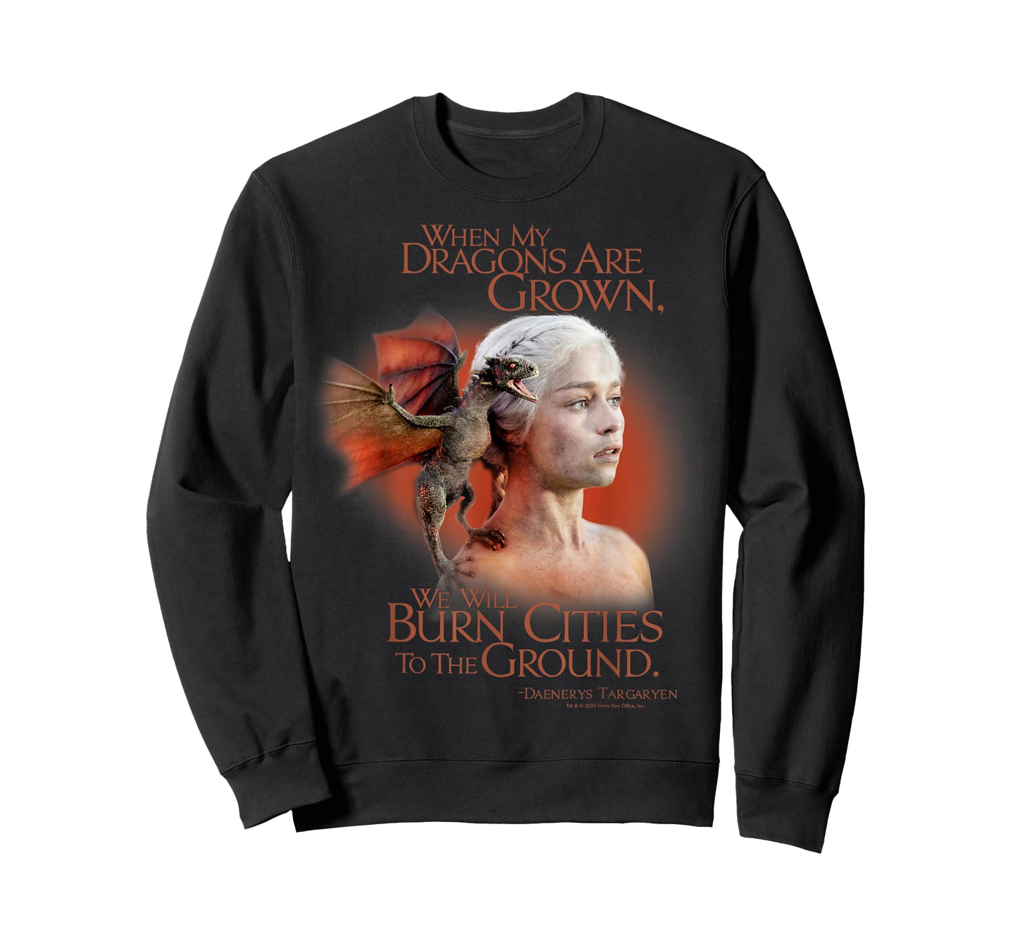 Game Of Thrones Daenerys We Will Burn Cities T-Shirt