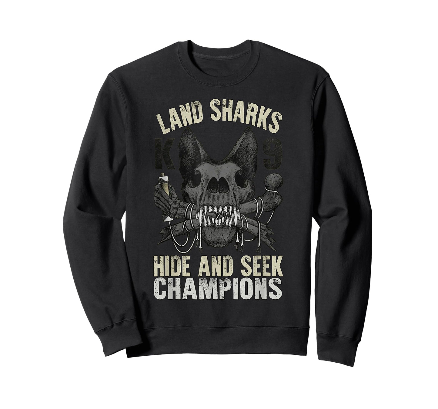 Land Sharks Hide And Seek Champions T-Shirt