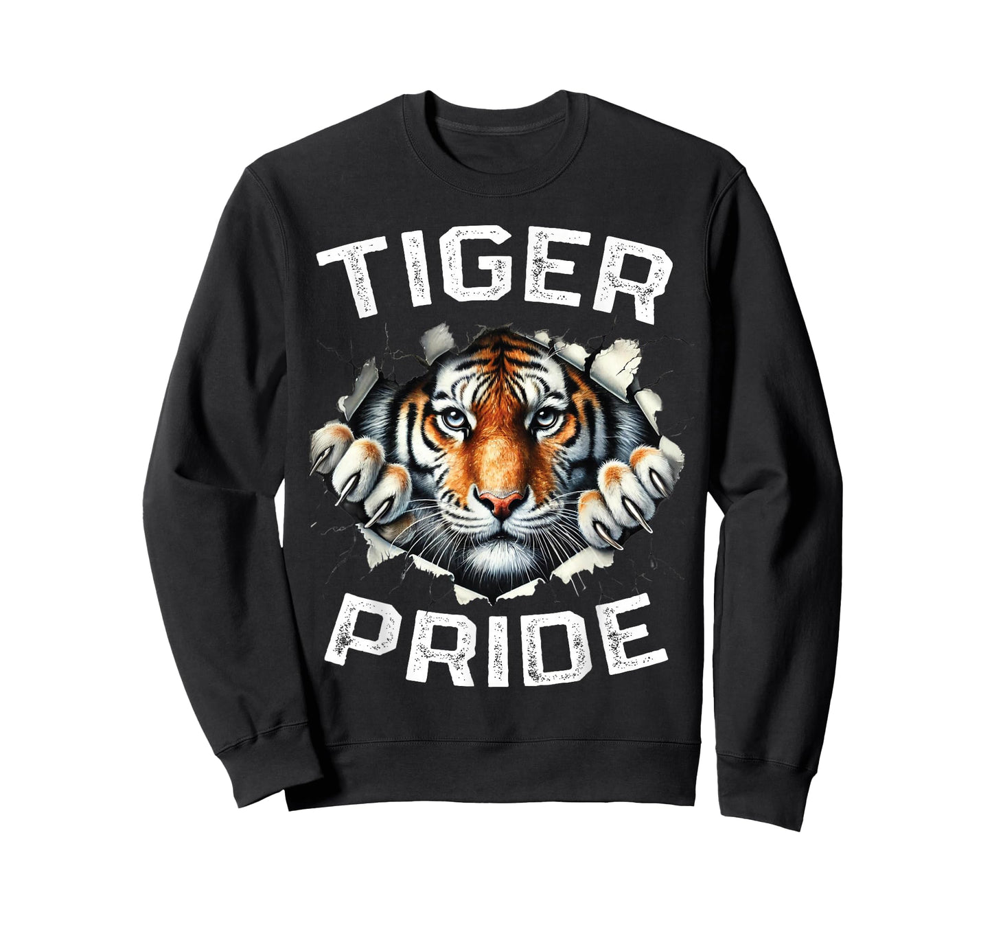 Tiger Pride Vintage Retro Tiger School Sports Team T-Shirt
