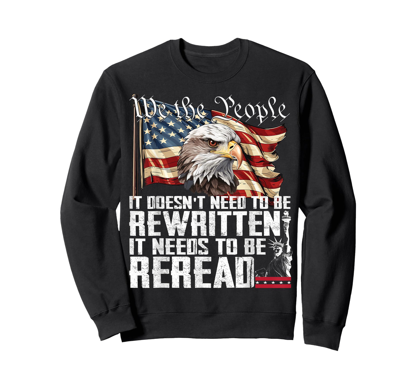 We The People US Patriots Constitution T-Shirt