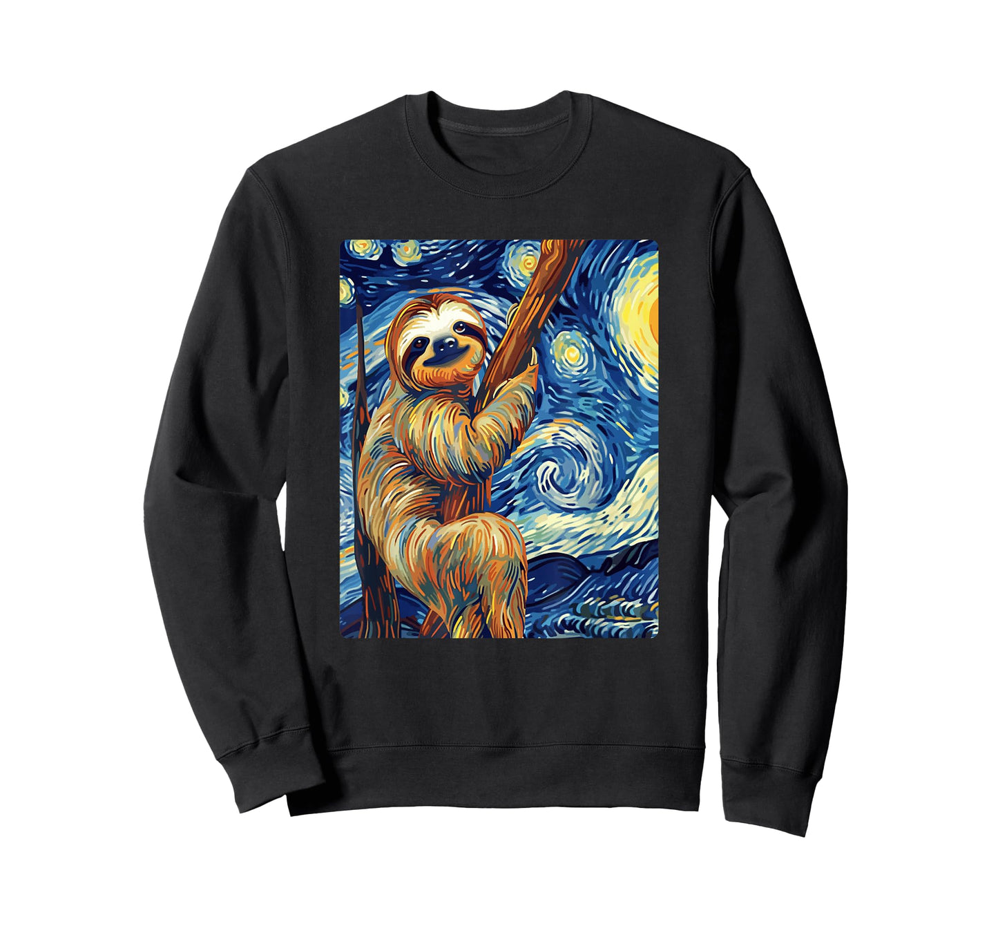 Starry Night Sloth T-Shirt
