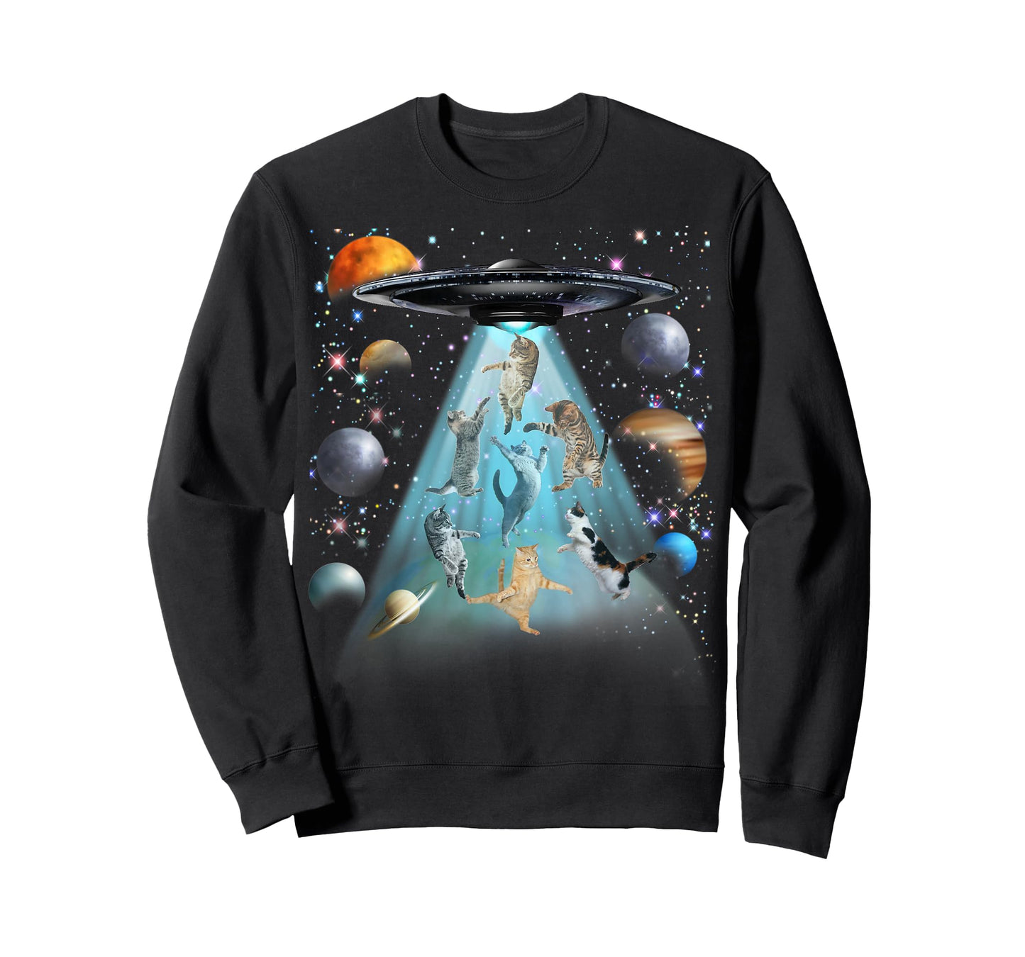 Galaxy Cat Funny T-Shirt for Cat Dad & Mom Lovers